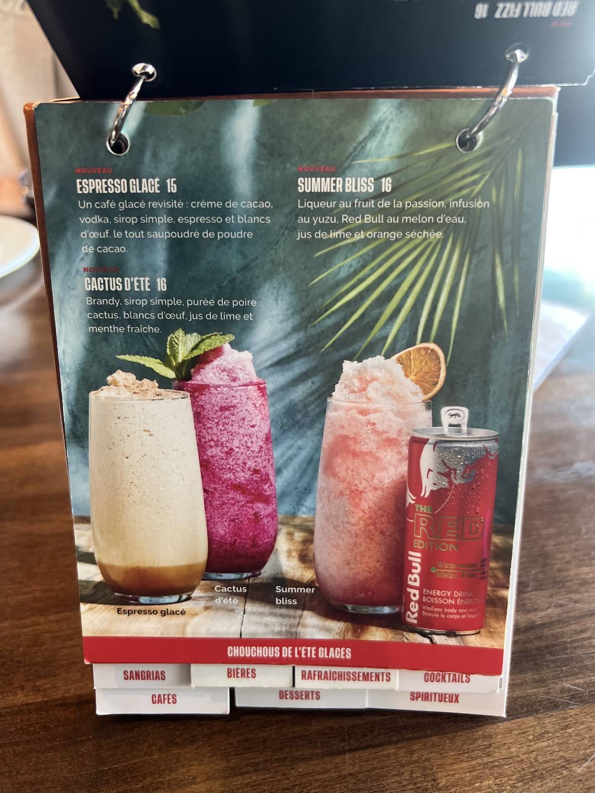 Menu de Baton Rouge Boisbriand