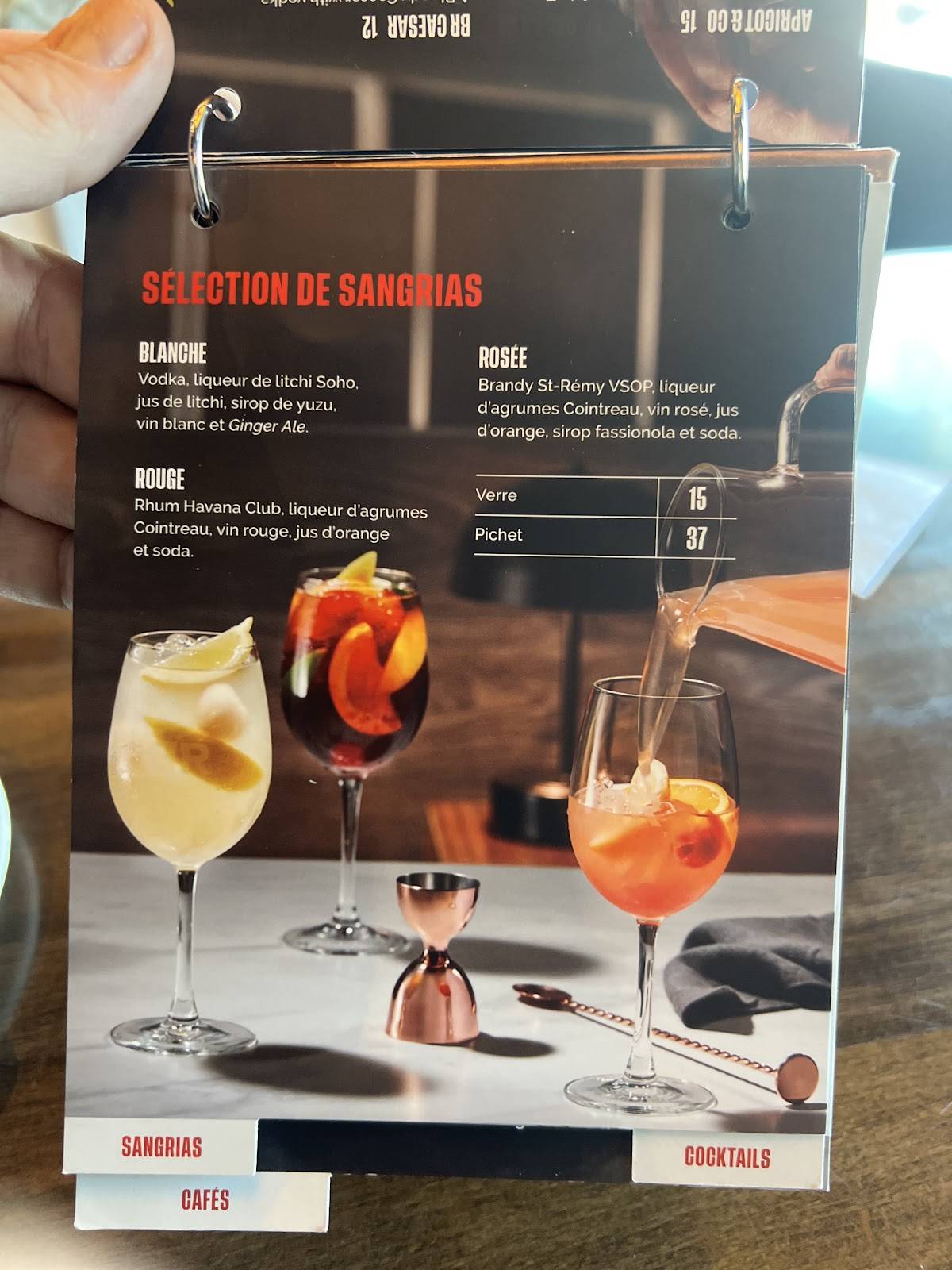 Menu de Baton Rouge Boisbriand