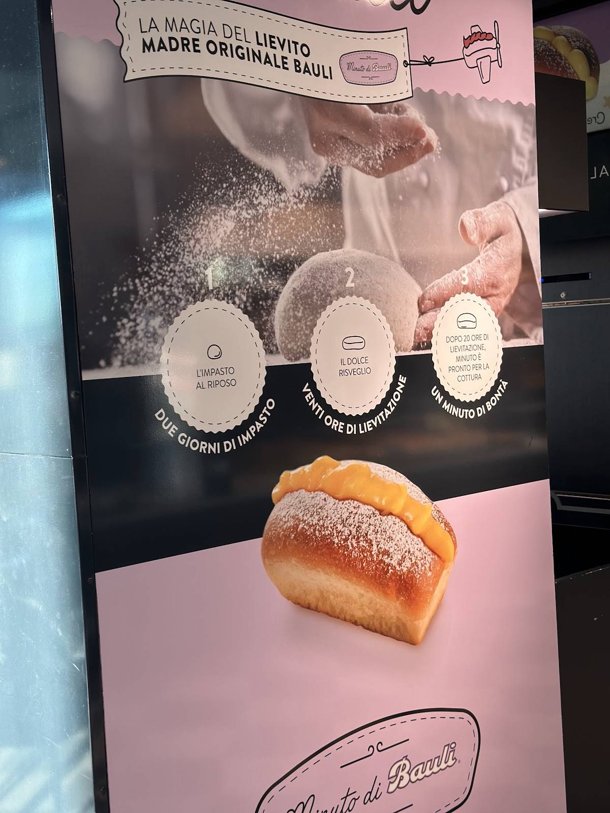 Menu di Bauli in Autostrada 