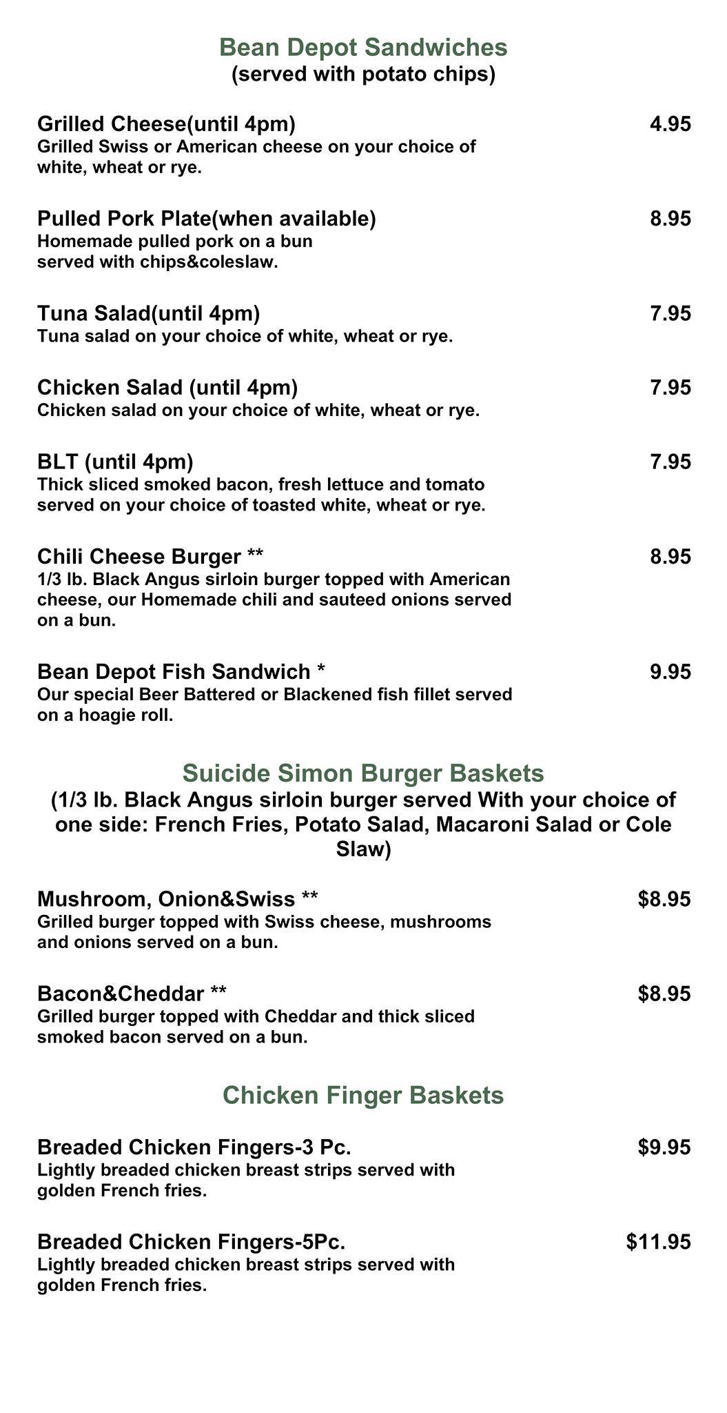 Menu at Bean Depot restaurant, North Port, Garden Rd
