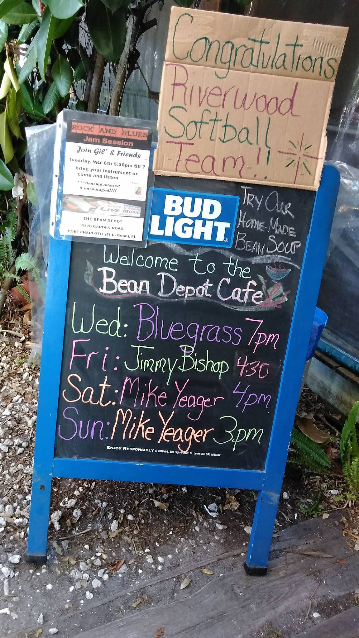 Menu at Bean Depot restaurant, North Port, Garden Rd