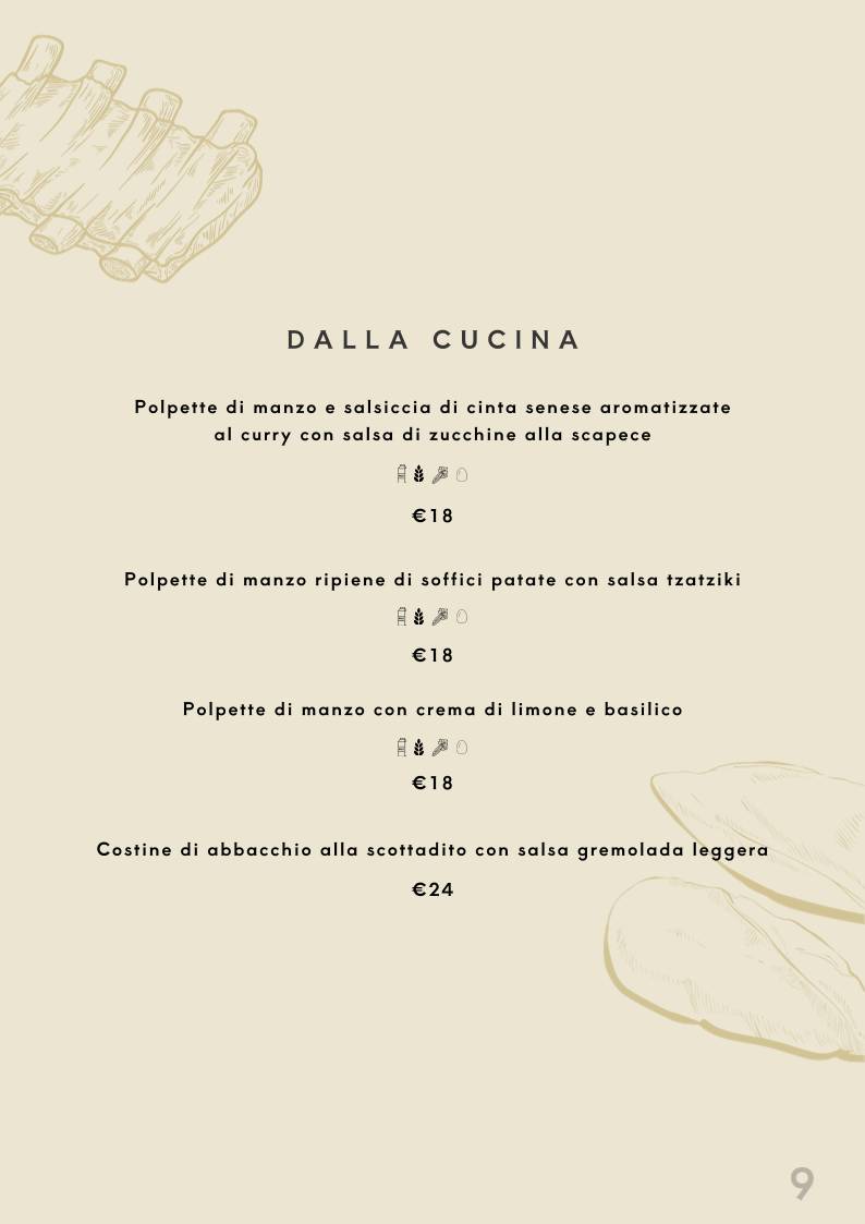 Menu di Beef Bazaar 