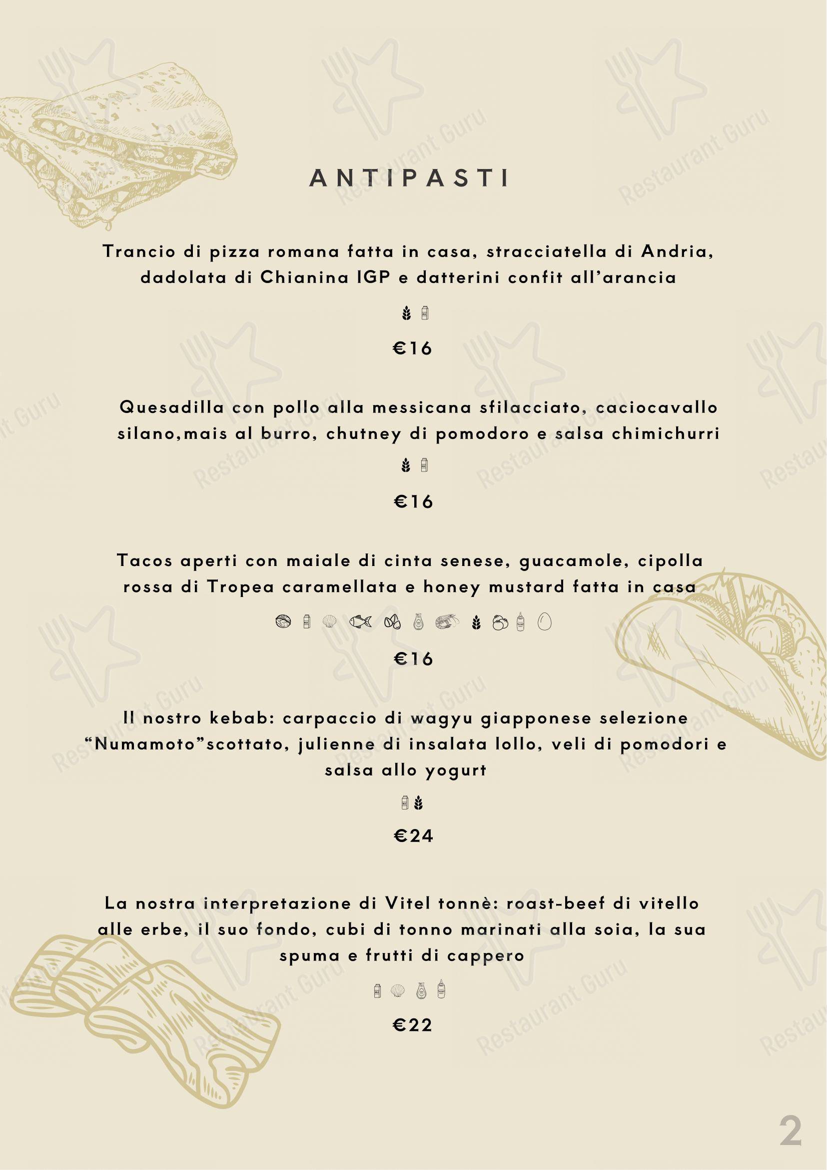 Menu per Beef Bazaar steakhouse