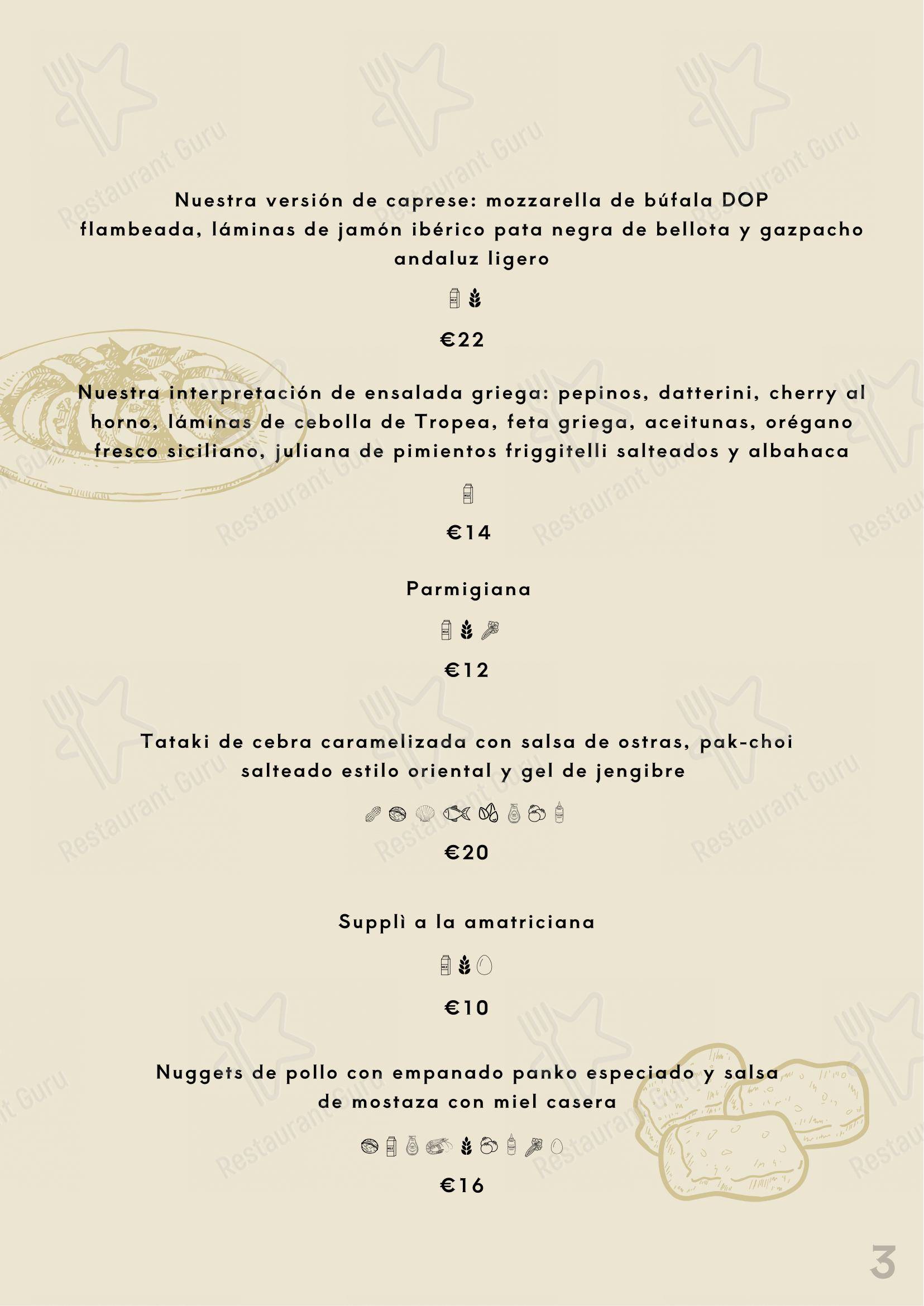 Menu di Beef Bazaar - Основное меню
