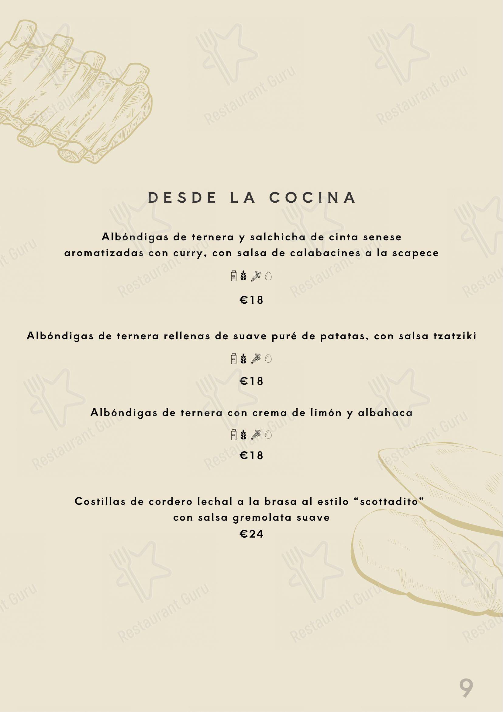 Основное меню per Beef Bazaar in Roma