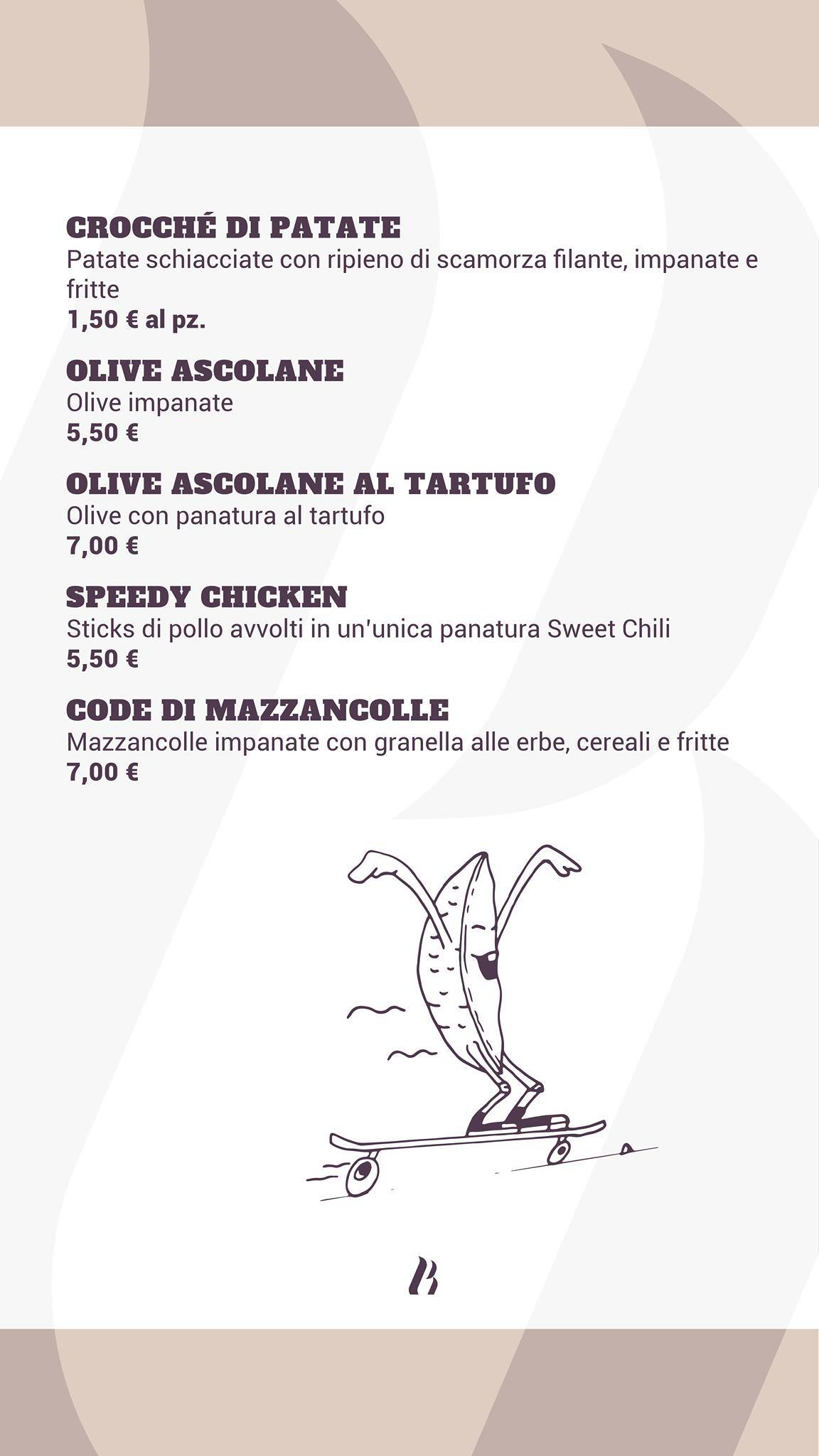 Menu di Beersheeba - Pizzeria Eduardo 