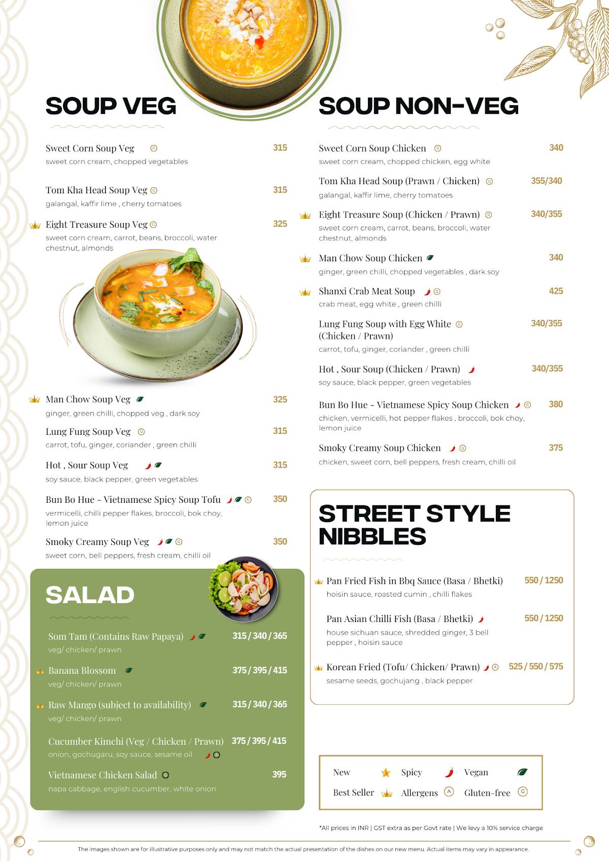 Kampot Pan Asian Restaurant Bellandur menu