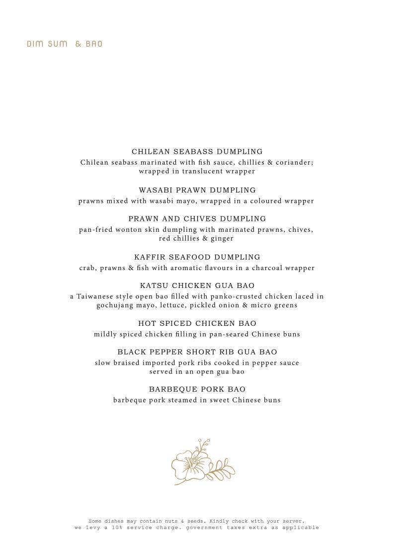 Shiro Bengaluru menu