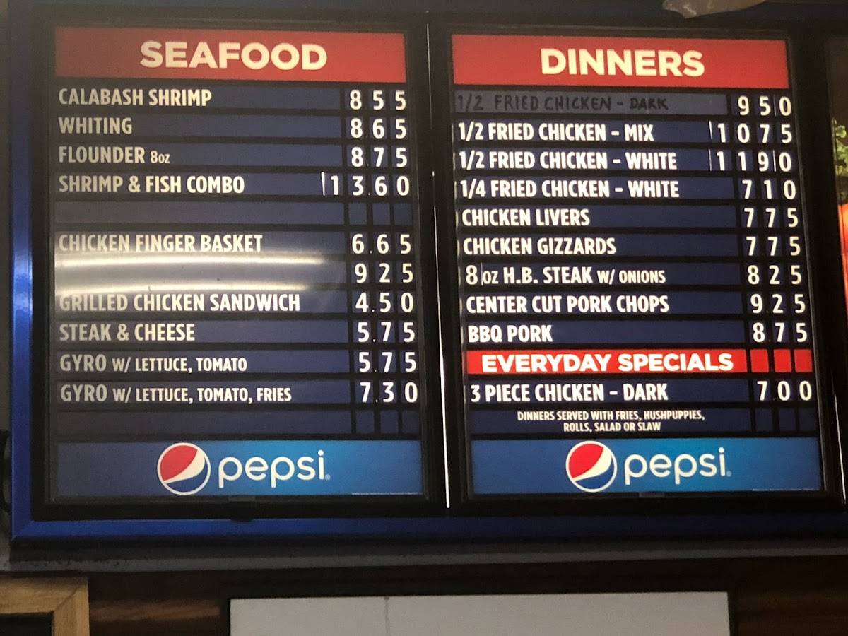 Menu at Dairy Dream Drive In restaurant,