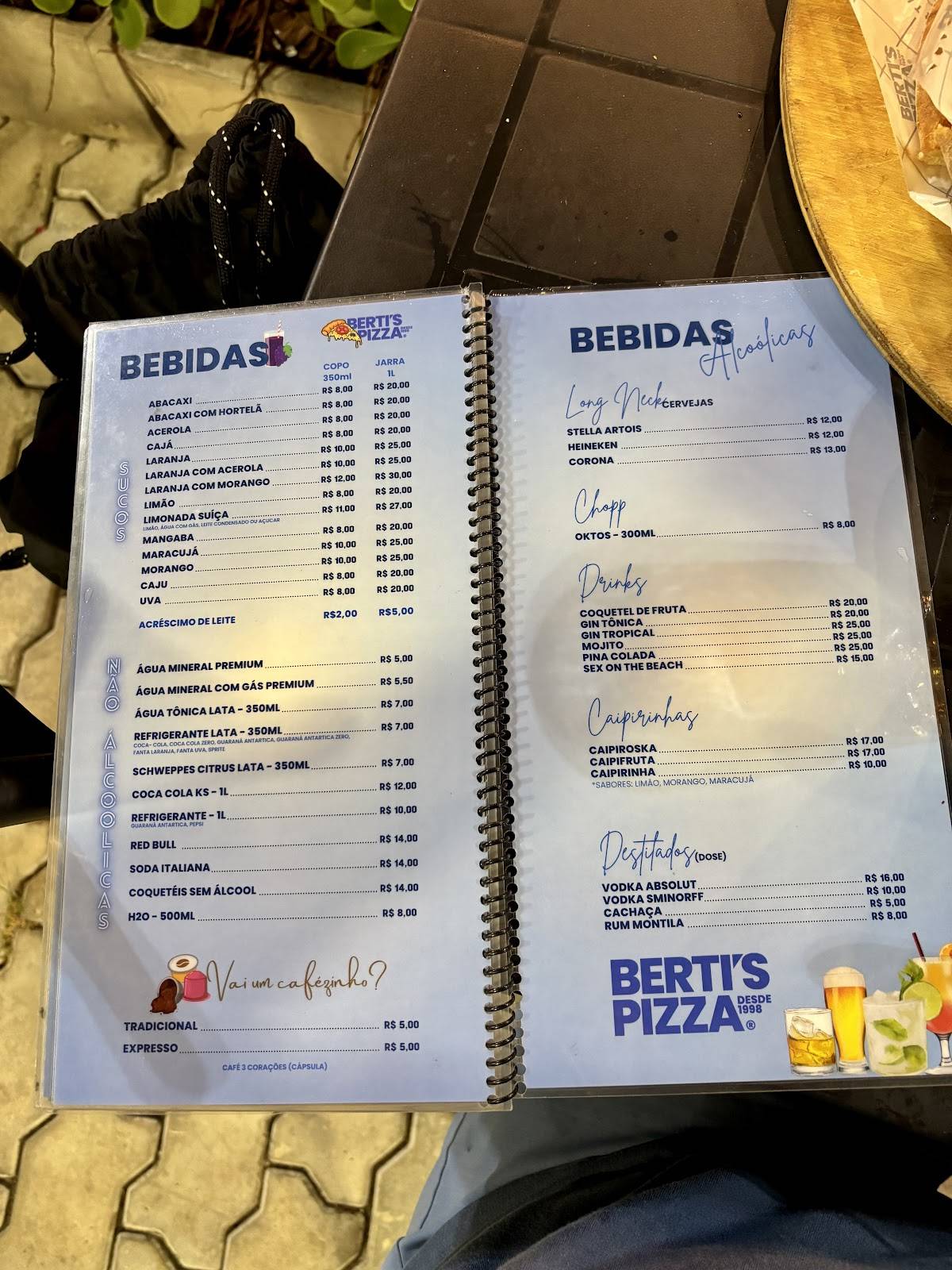 Berti's Pizza - Ponta Negra cardápio