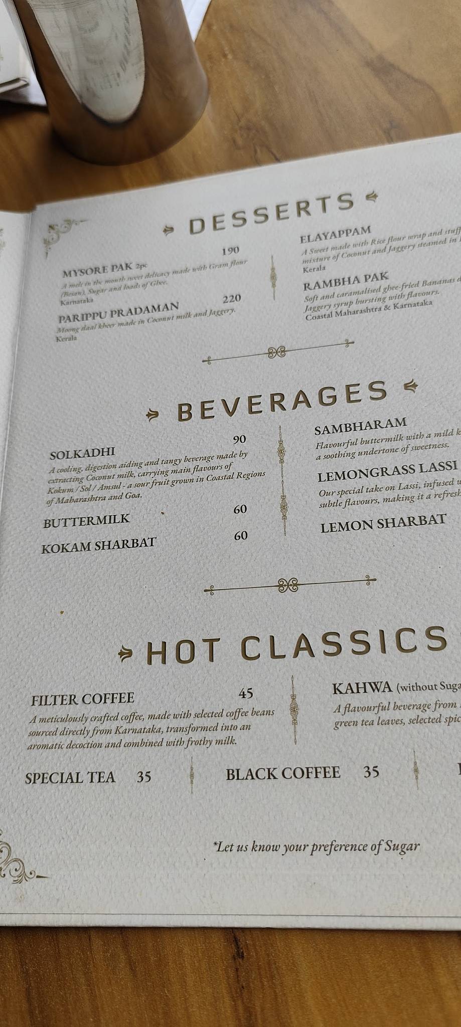 Bhoomi by Seeta Ki Rasoi menu