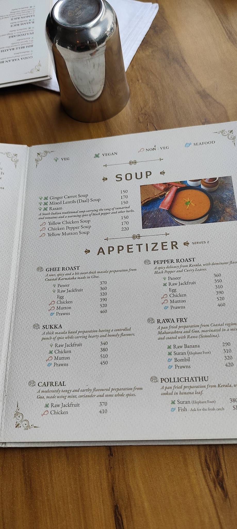 Bhoomi by Seeta Ki Rasoi menu