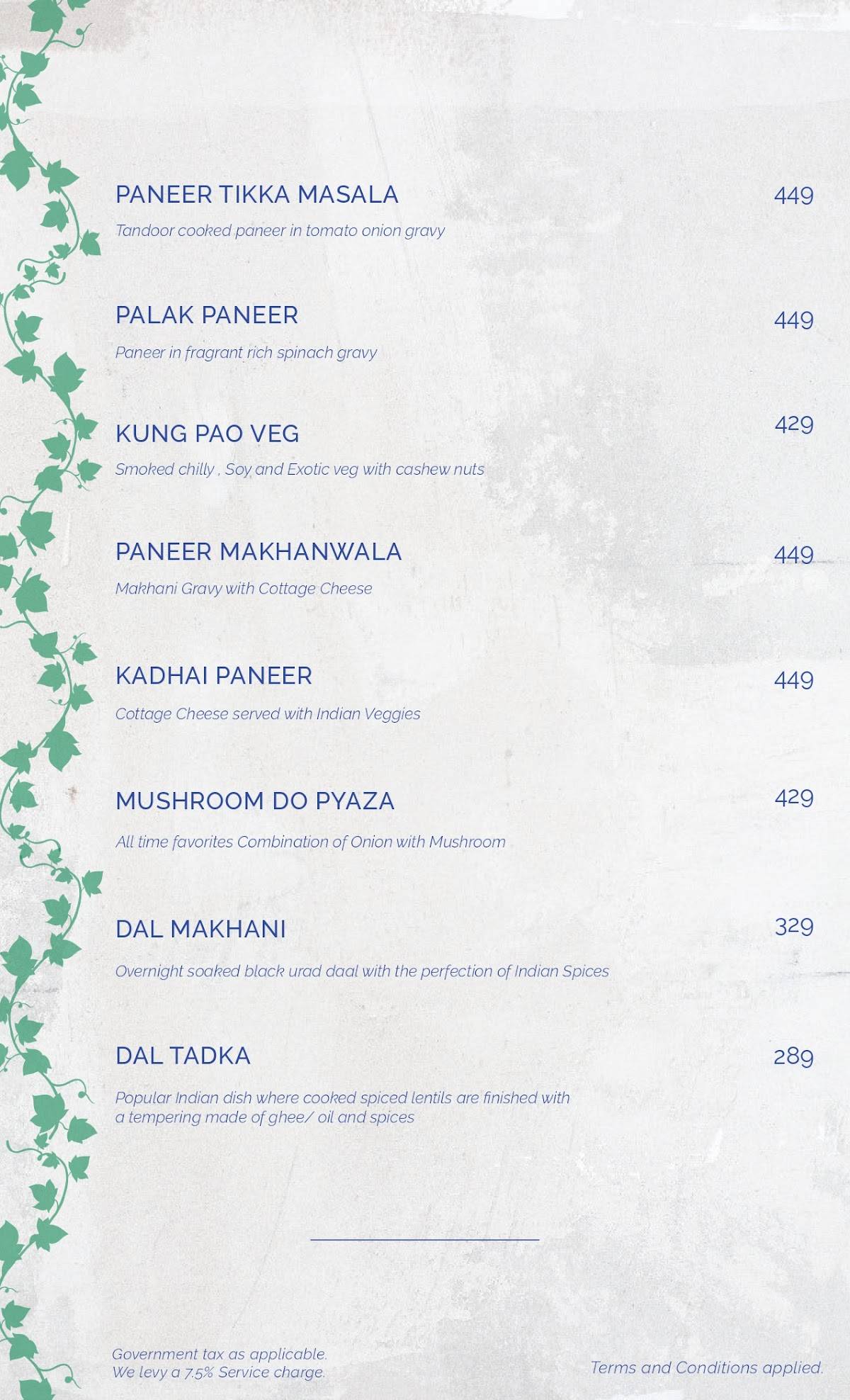 Big Bang Community (BBC) menu