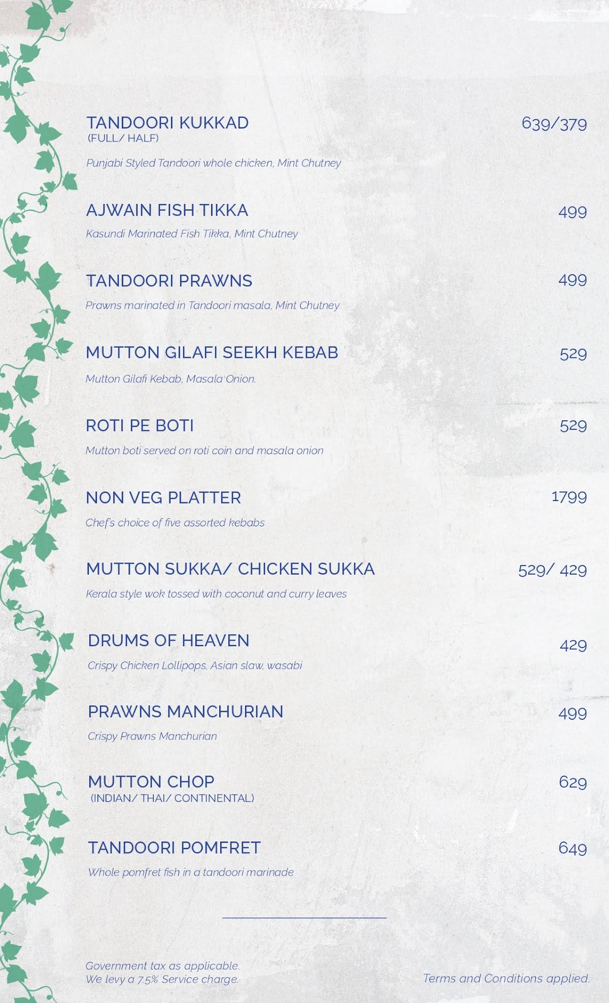 Big Bang Community (BBC) menu