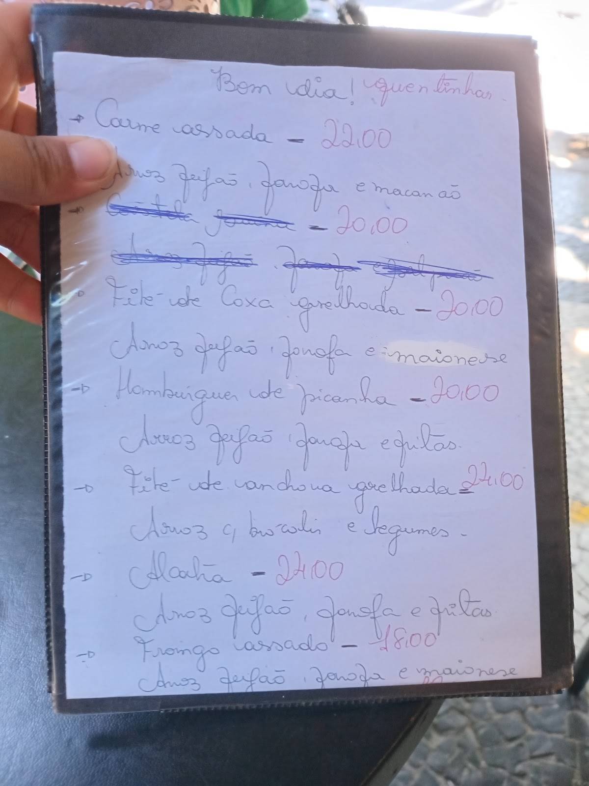 Big Point II - Bar & Restaurante cardápio