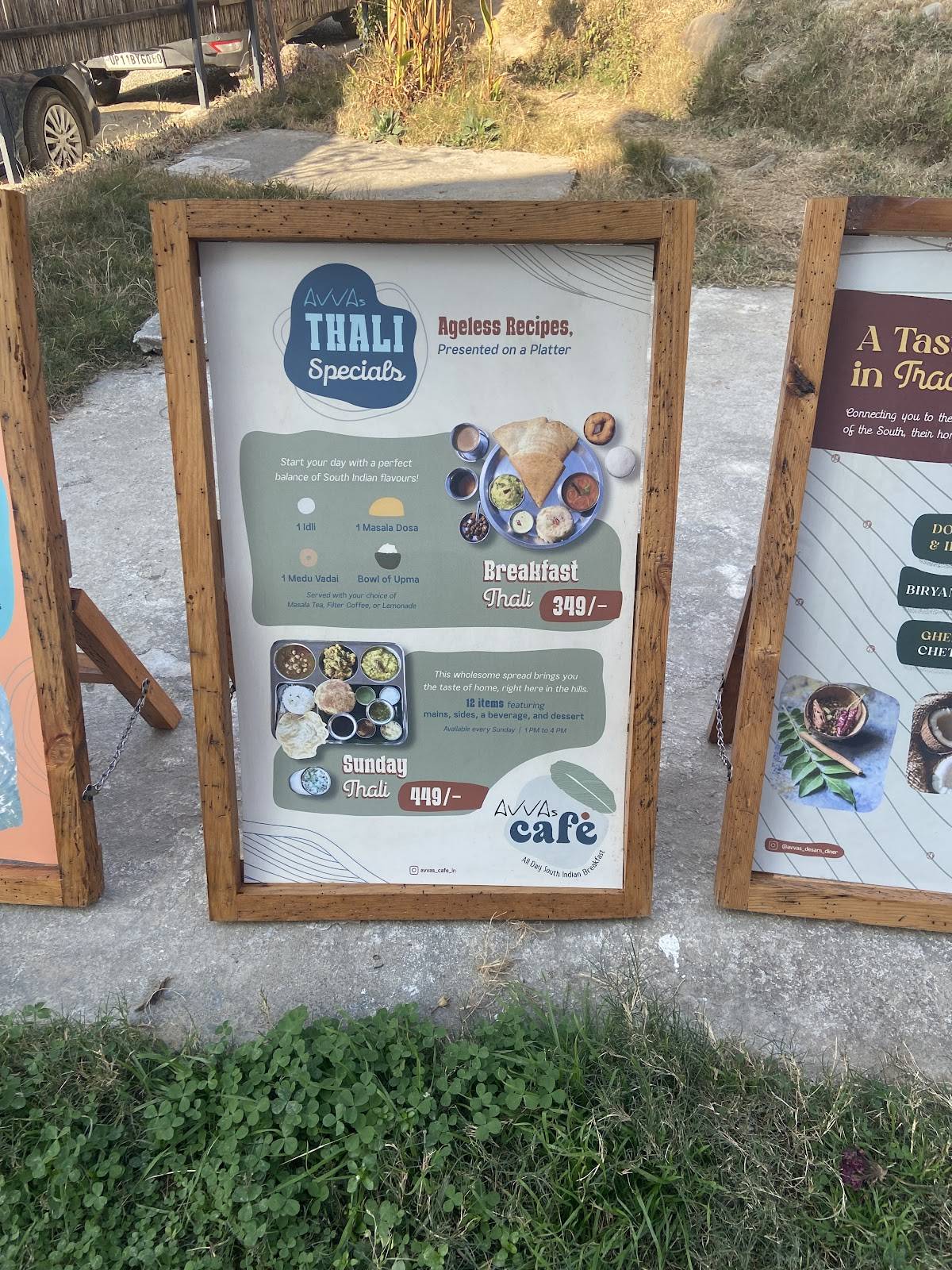 AVVAs : Café Diner Coffee Bar - Speciality South Indian menu