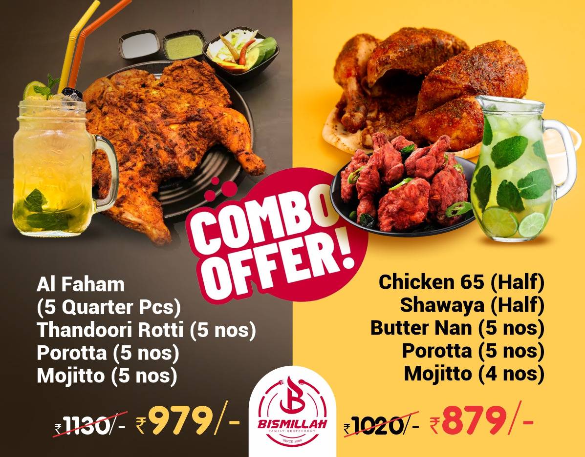 Bismillah Family Restaurant menu