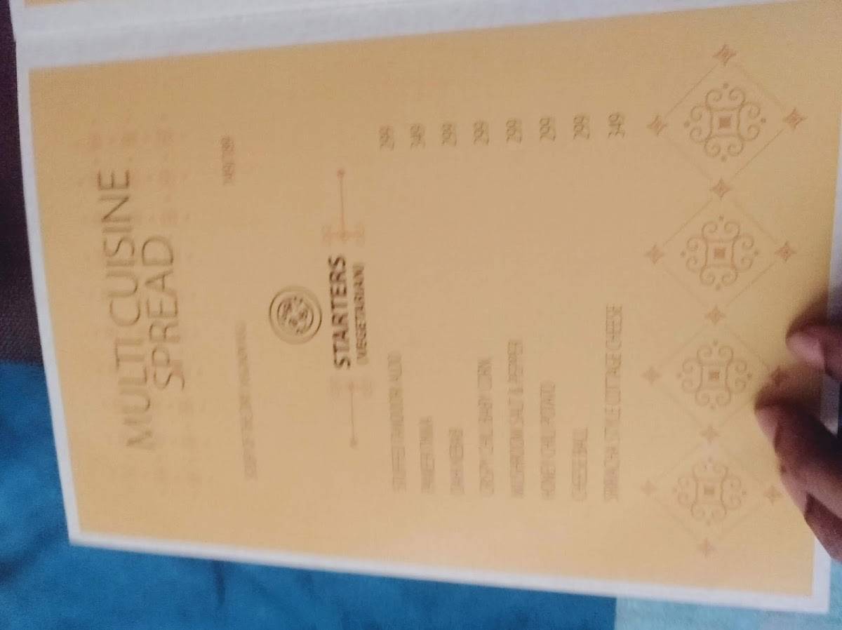 Biswa Bangla Cafe menu