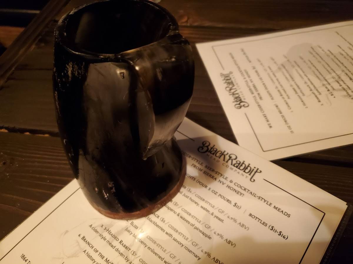 Menu at Black Rabbit Mead Company pub & bar, Reno