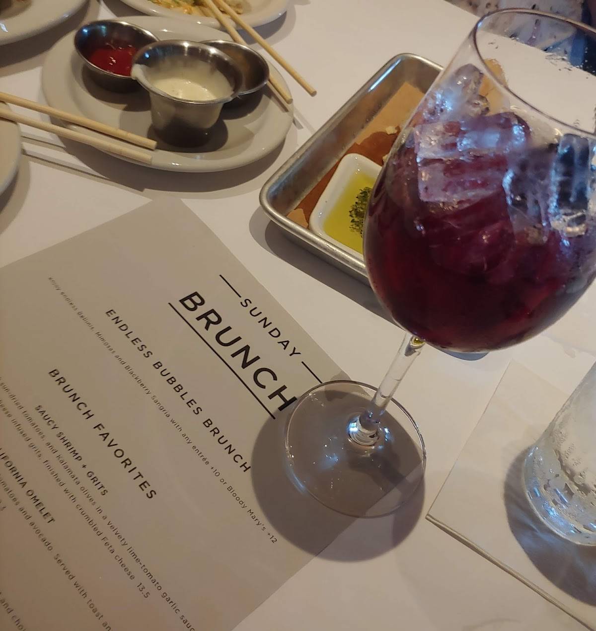 Menu at Bonefish Grill restaurant, Lakeland