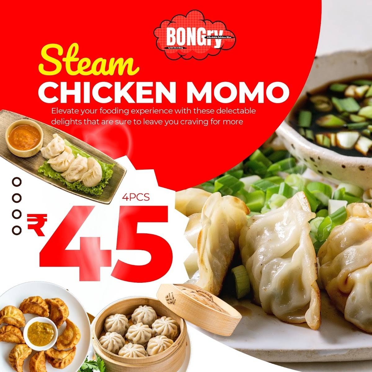 Bongry menu