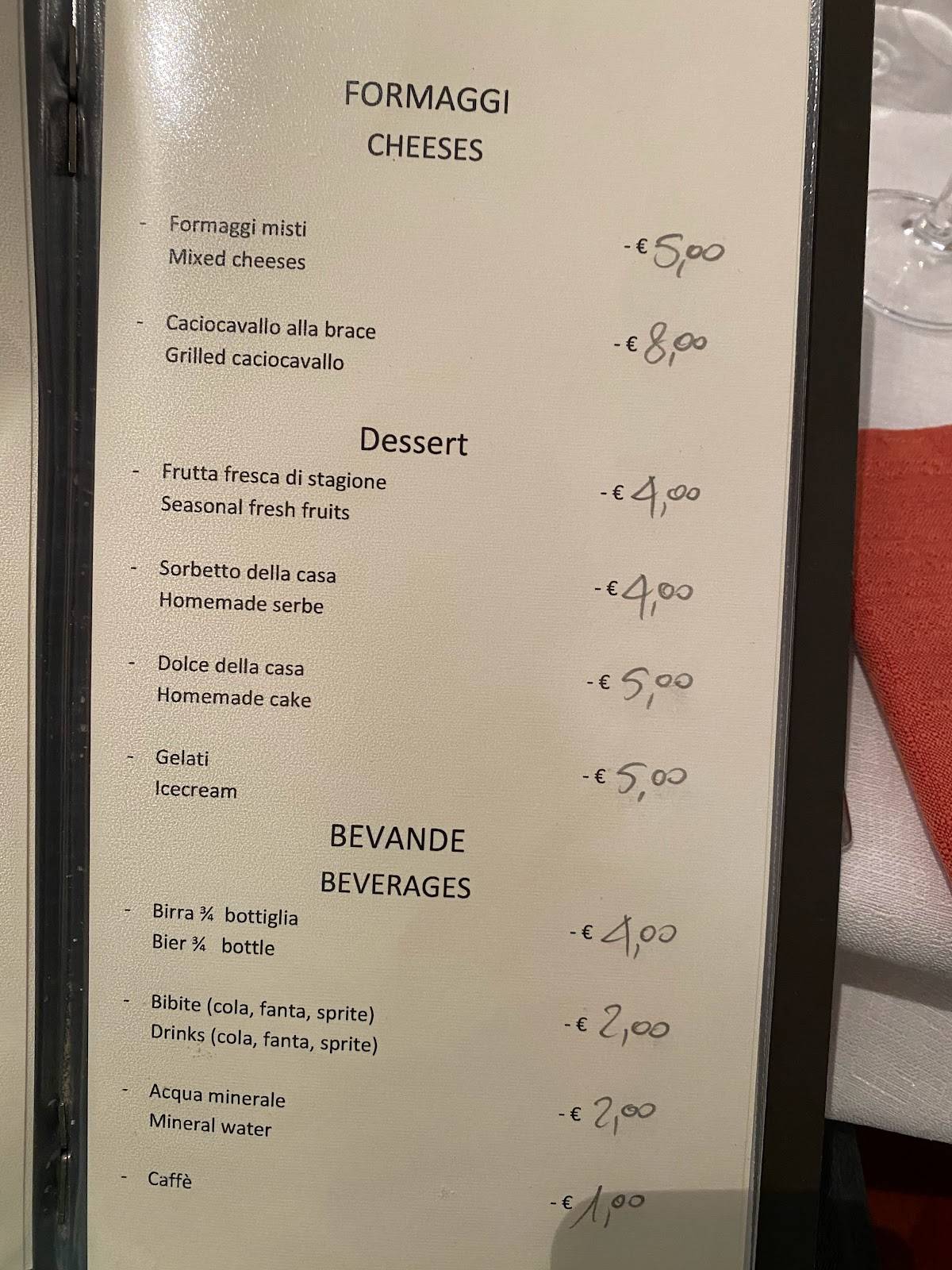 Menu di Box 19 
