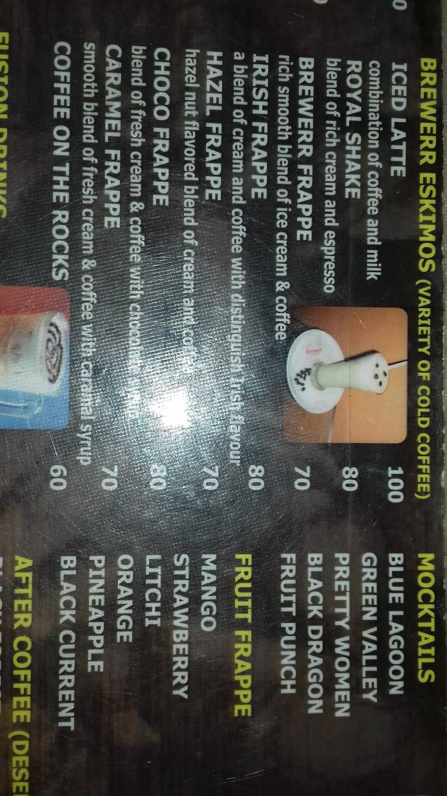 Brawers Coffee Day Restaurant menu