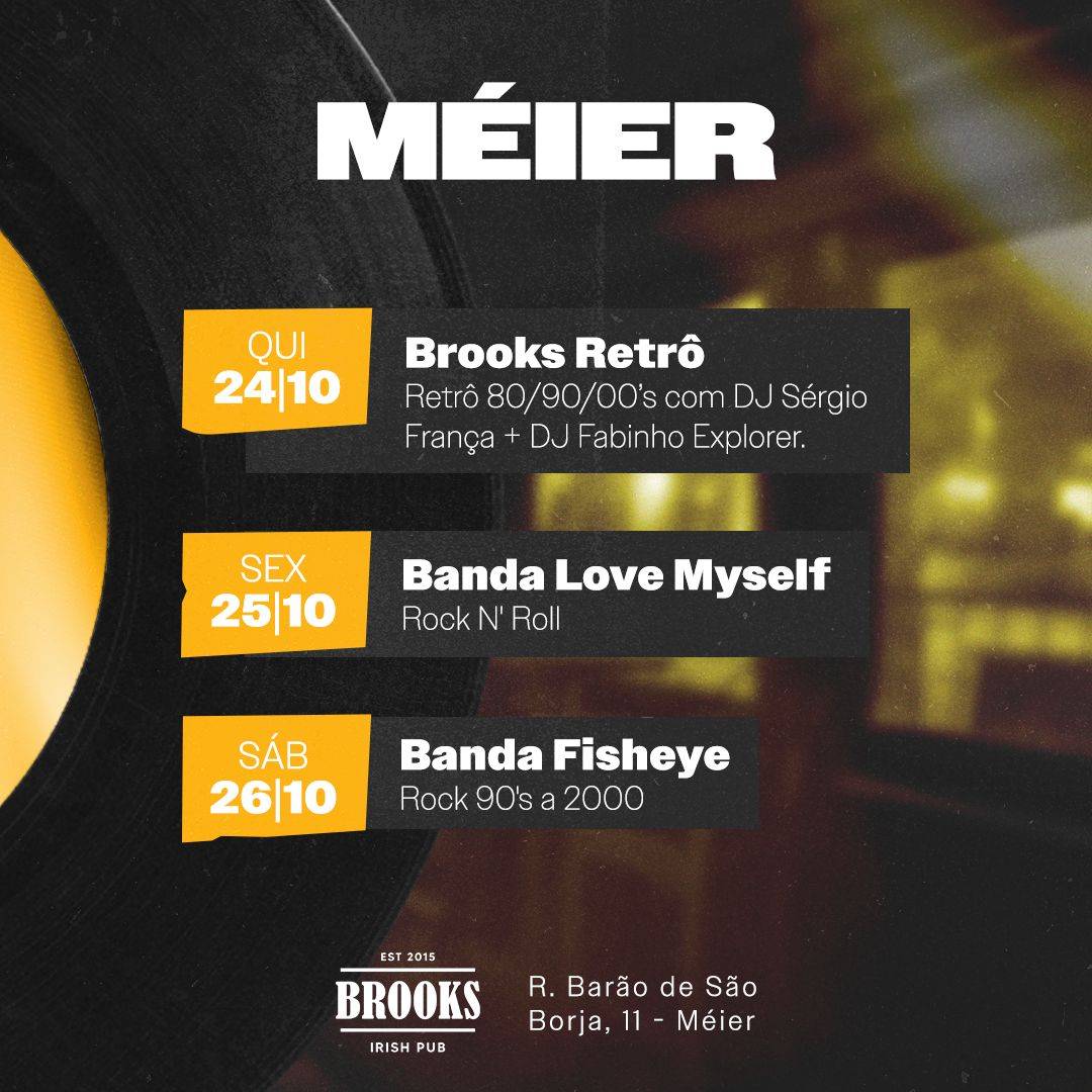 Brooks Pub (Méier) cardápio