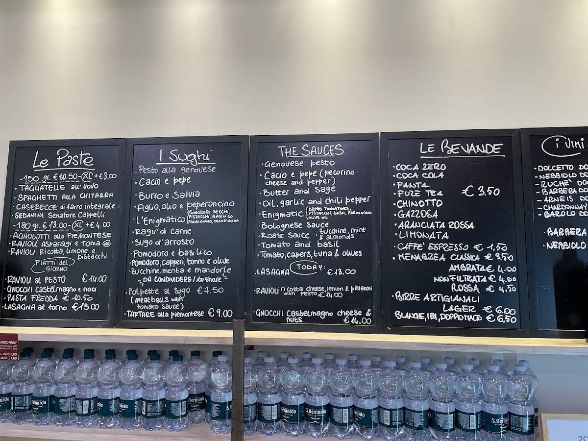 Menu di Brün - Buona Pasta Fresca 