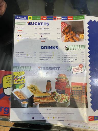 Burgrill - The OG's of Grilled Burgers menu