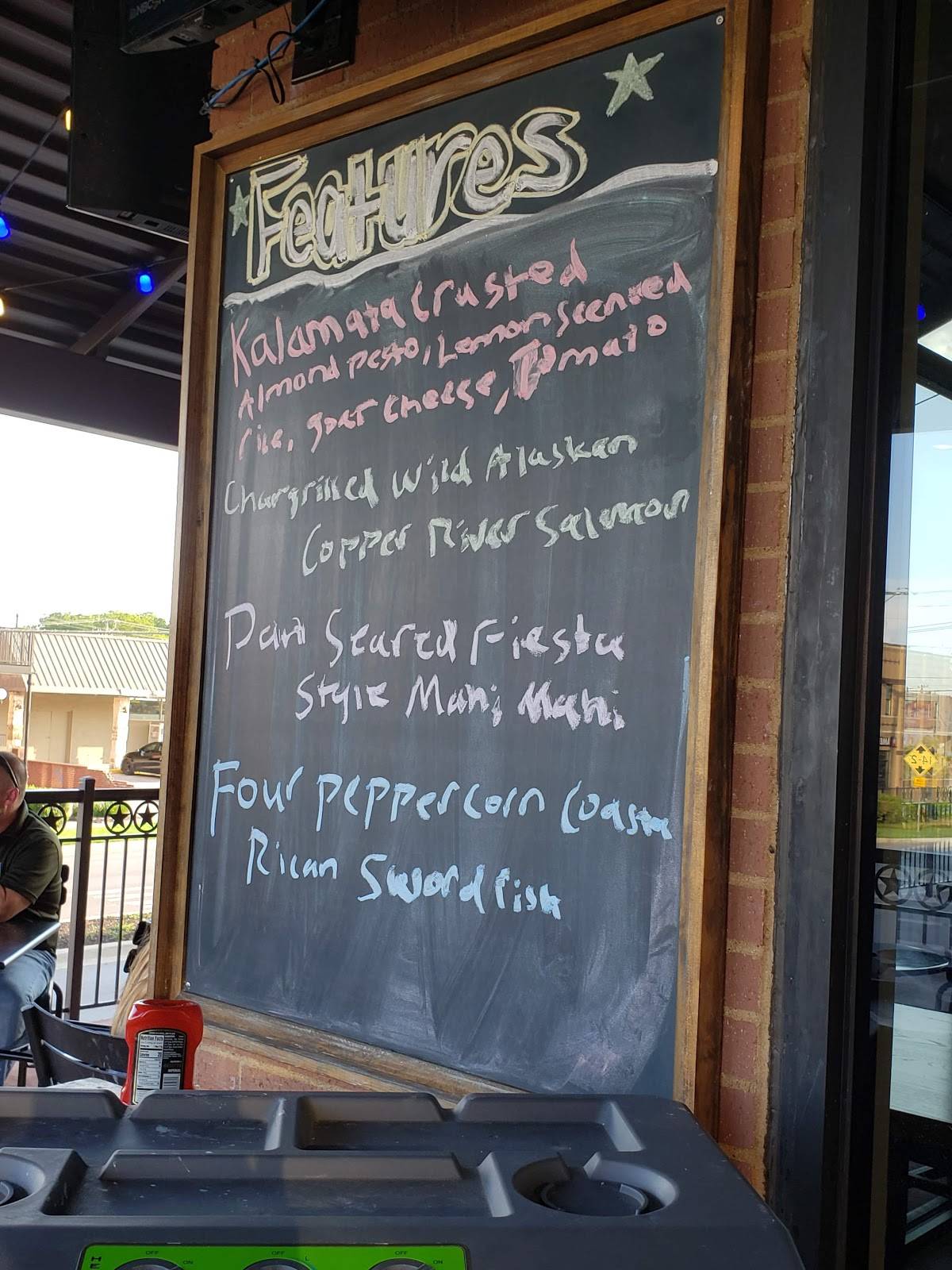 Menu at Fish City Grill restaurant, Burleson