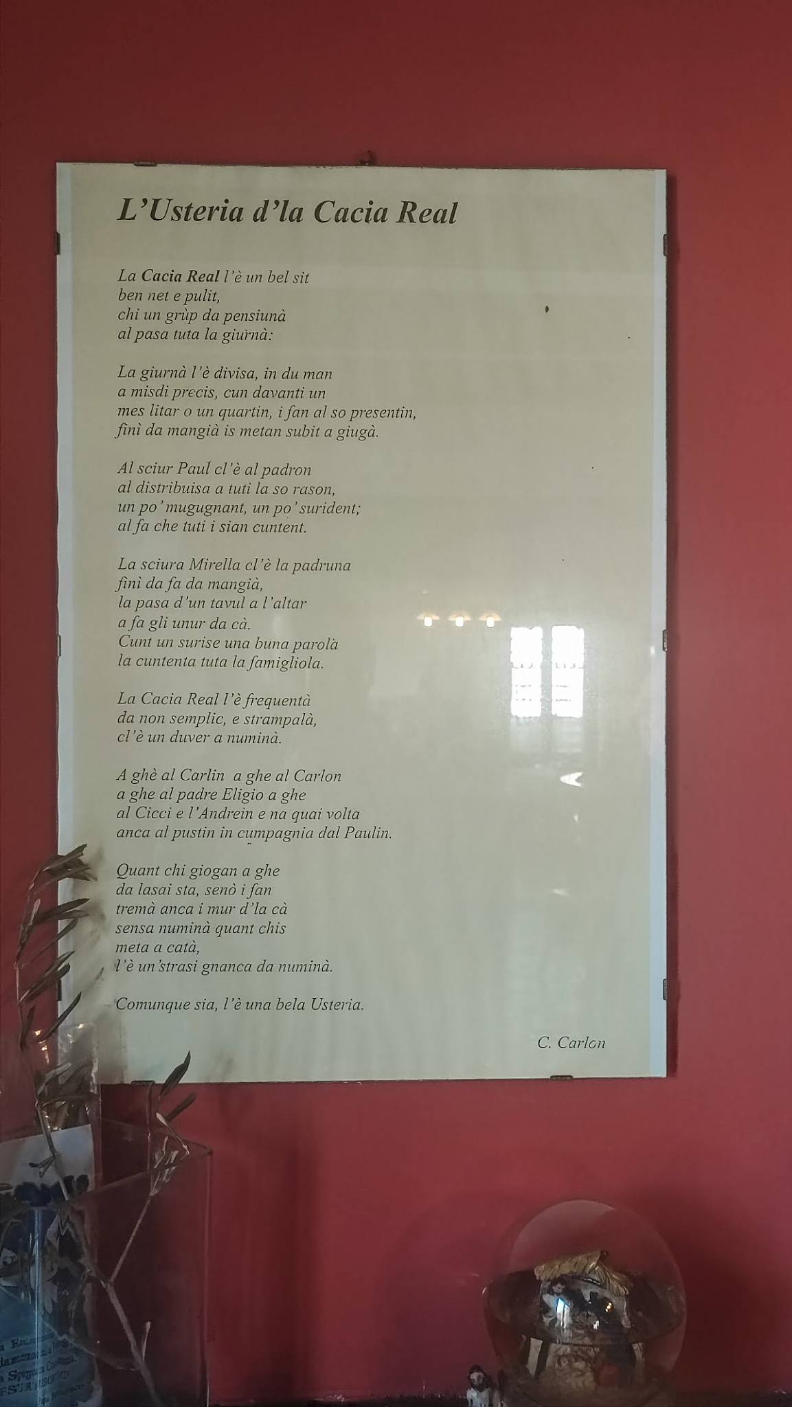 Menu di Caccia Reale 