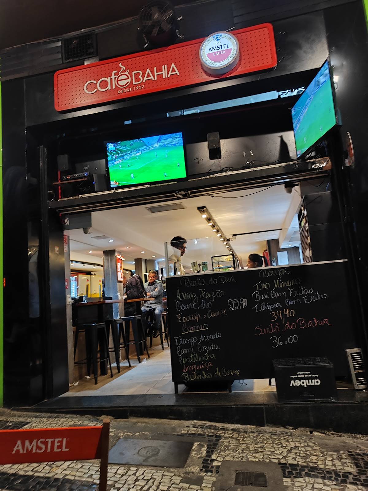 Café Bahia cardápio