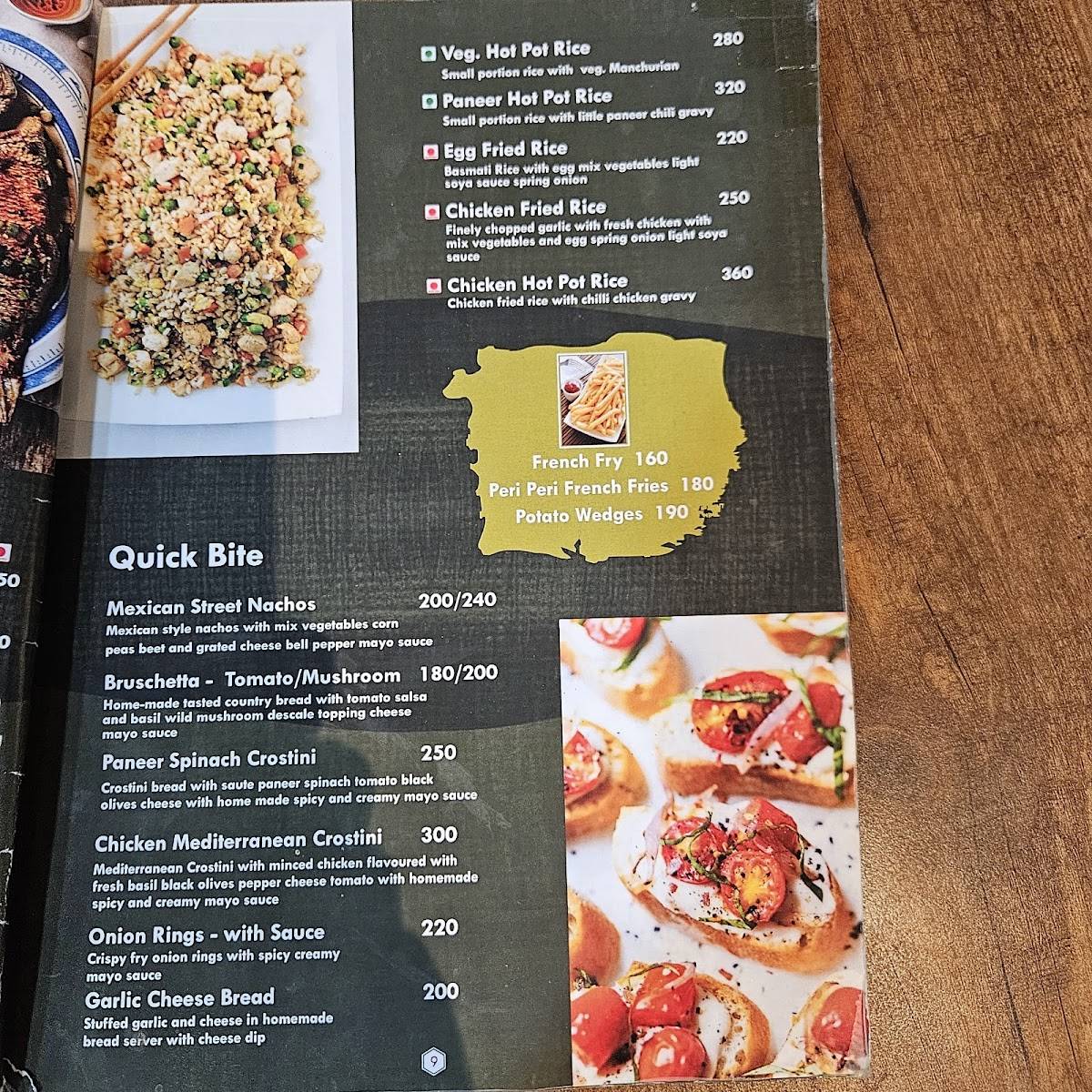 Cafe BrewMaster-Rishikesh menu