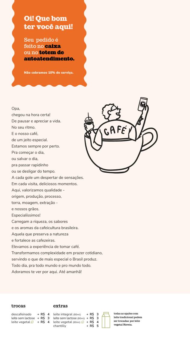 Café Cultura - Village Mall cardápio
