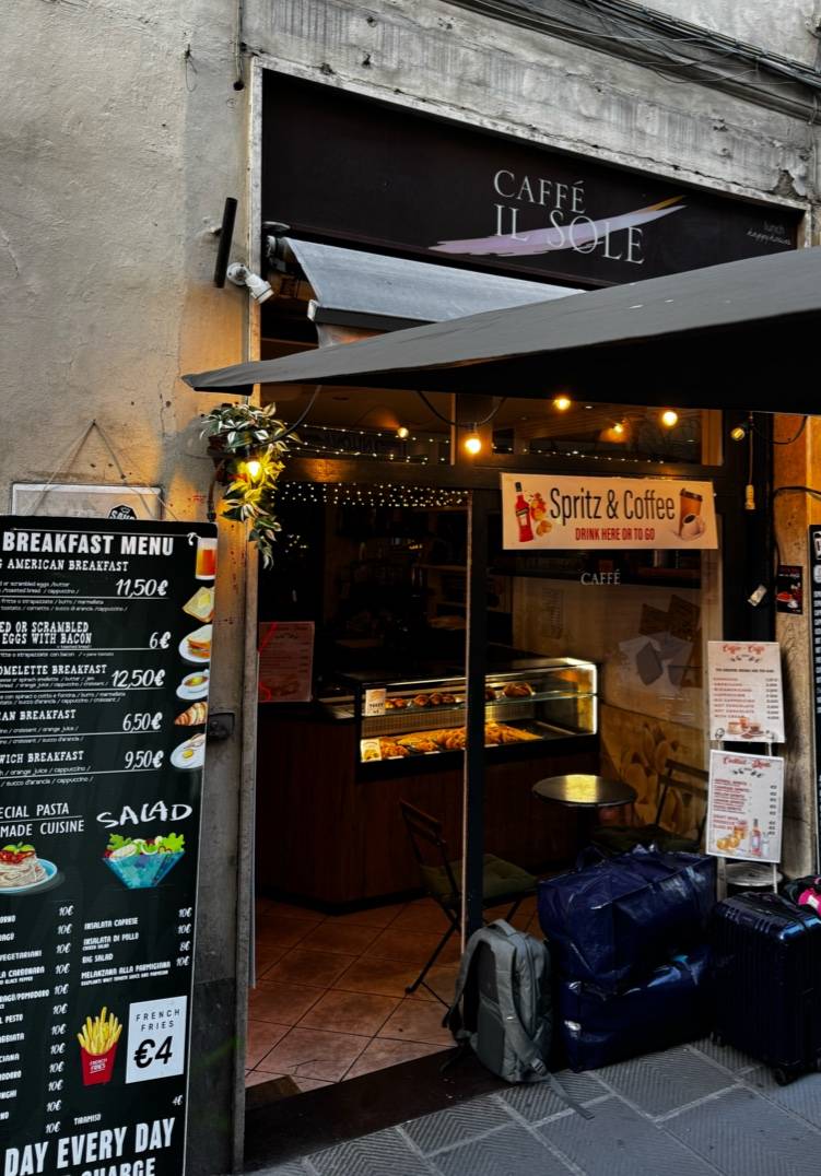 Menu di Caffè Il Sole 