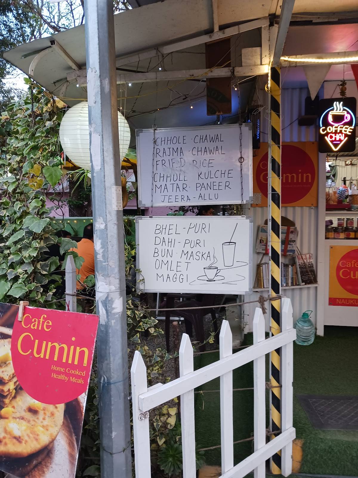 Cafe Cumin : Best Paranthas and homely food in and around Naukuchiataal. menu