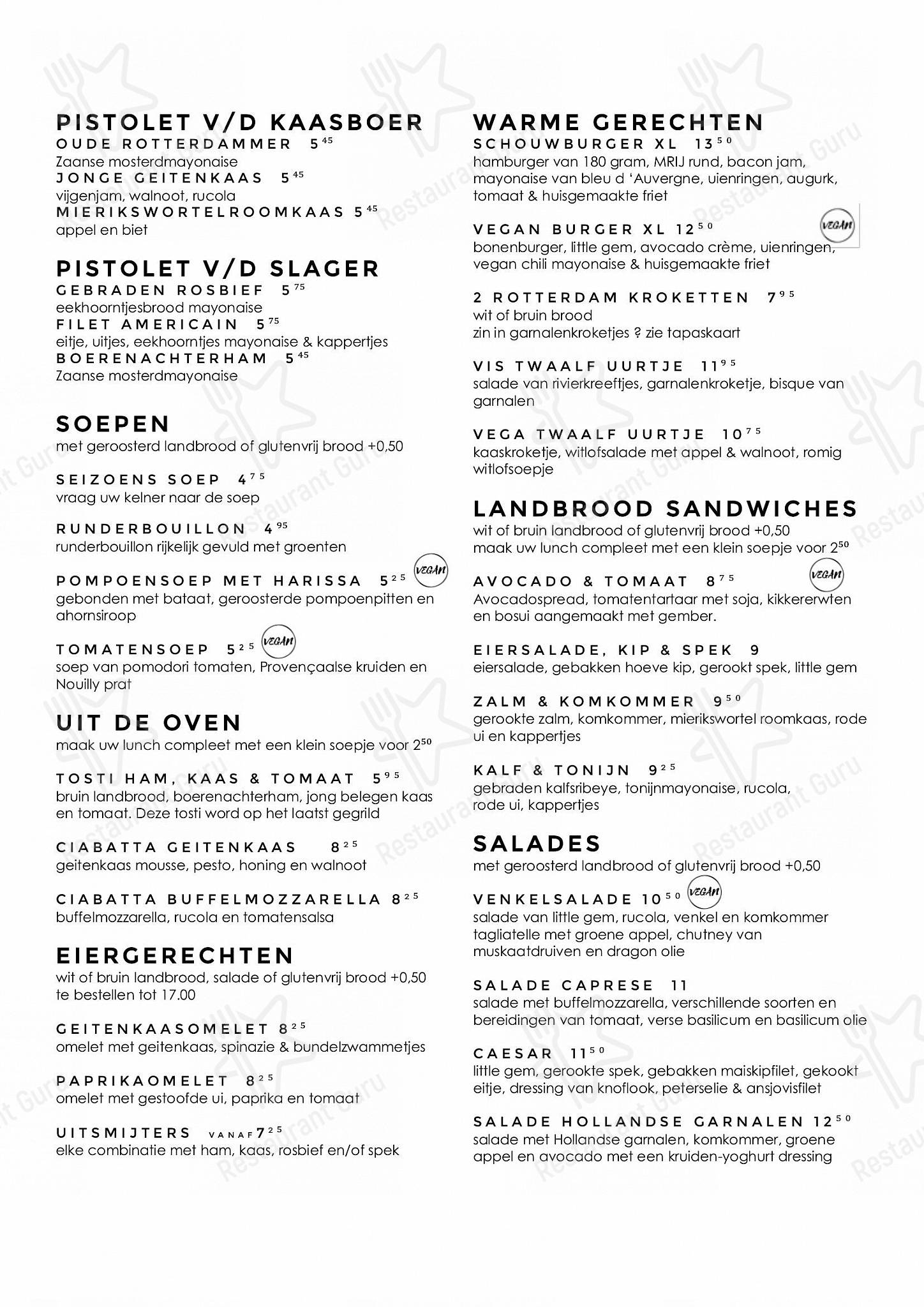 Cafe Restaurant Floor dans Rotterdam - Takeaway Menu