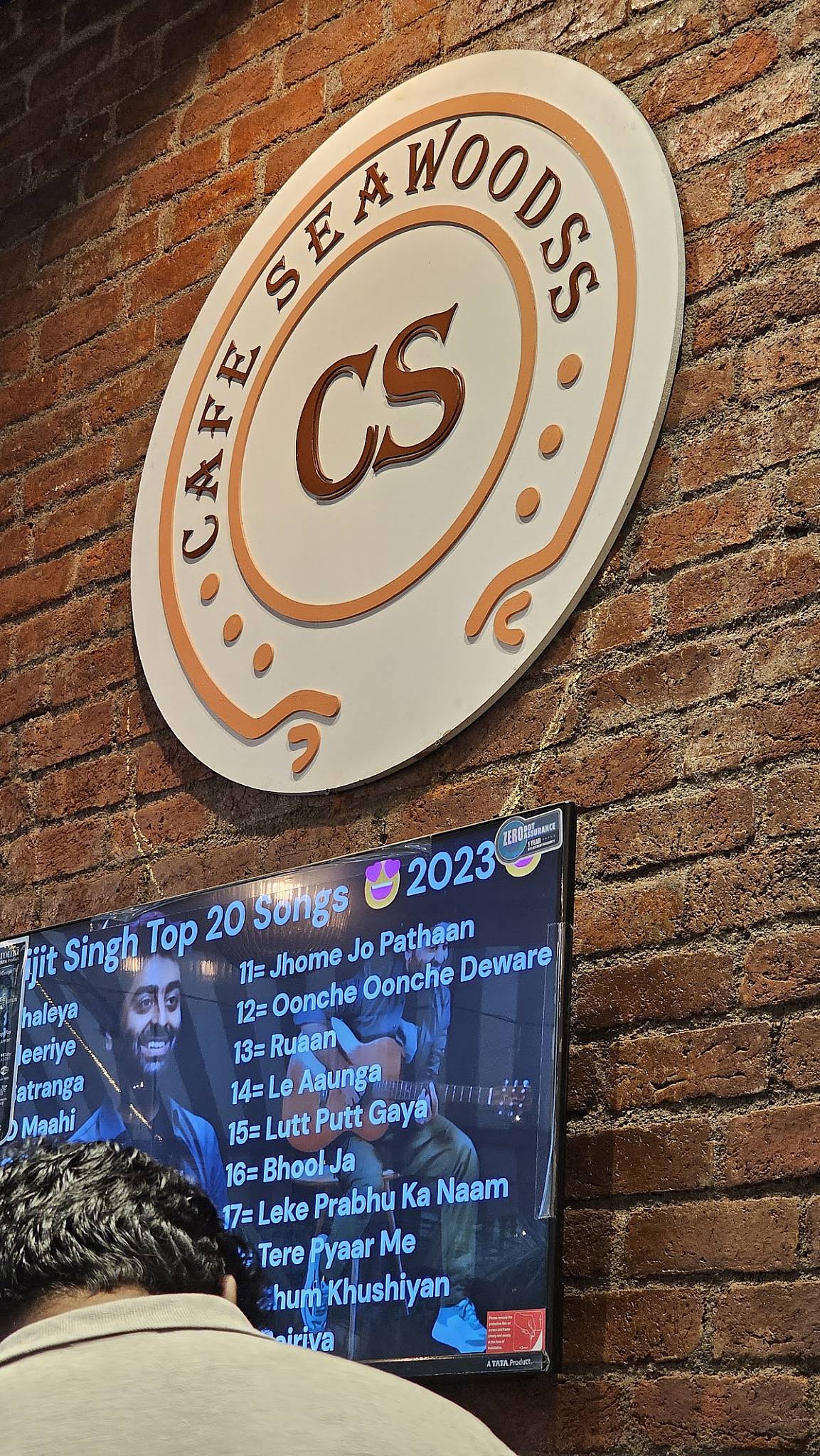 Cafe Seawoodss menu