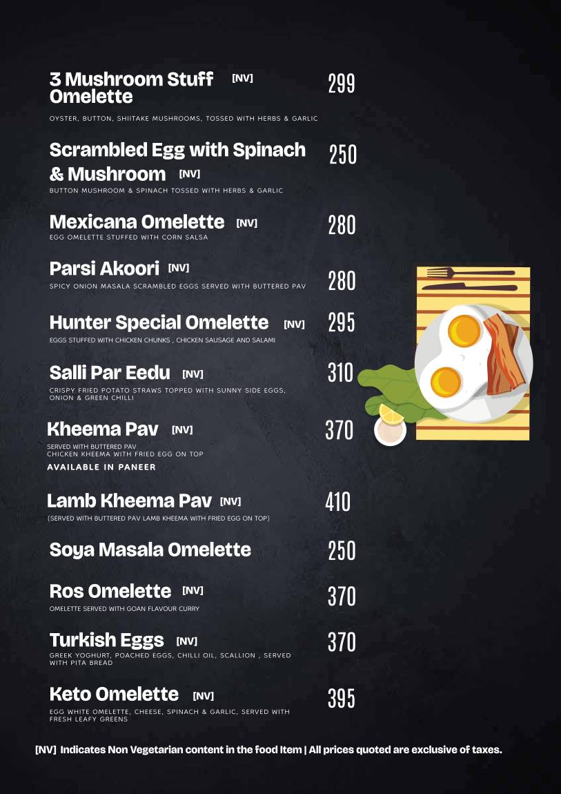 Cafe Trofima menu