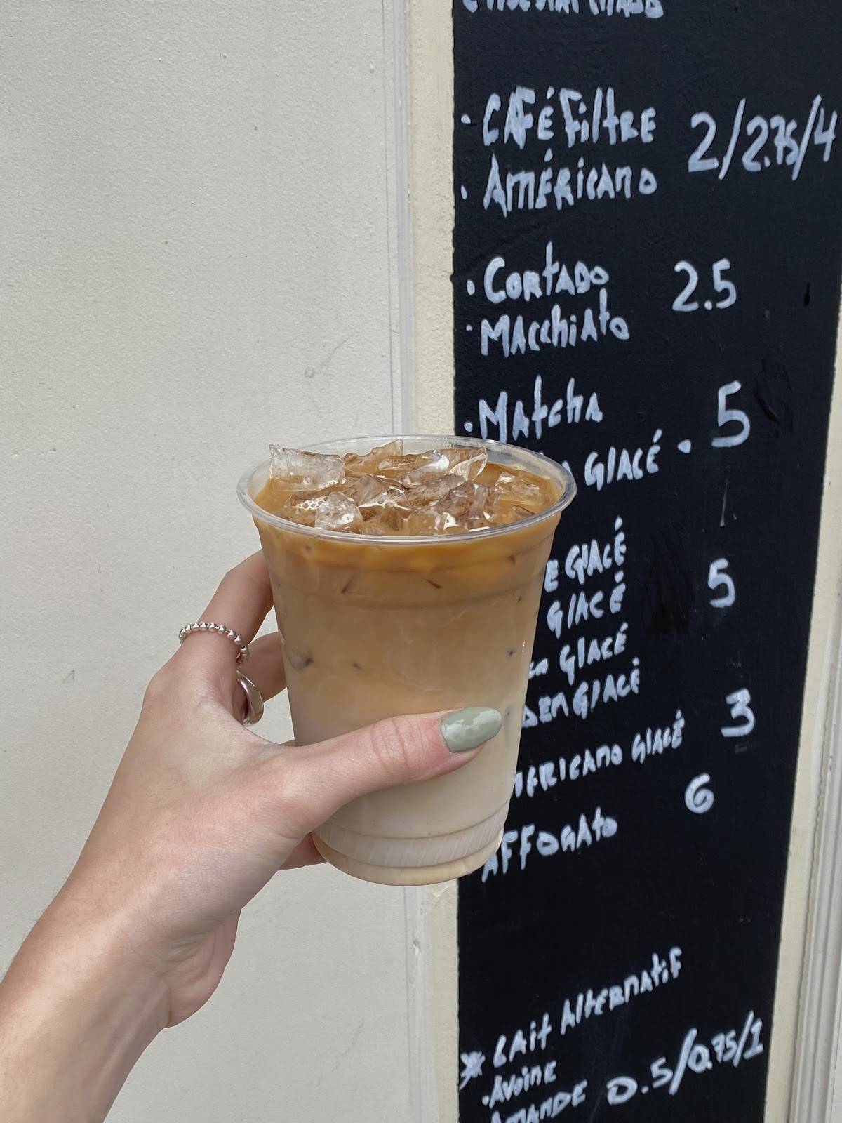 Menu de Café Webster