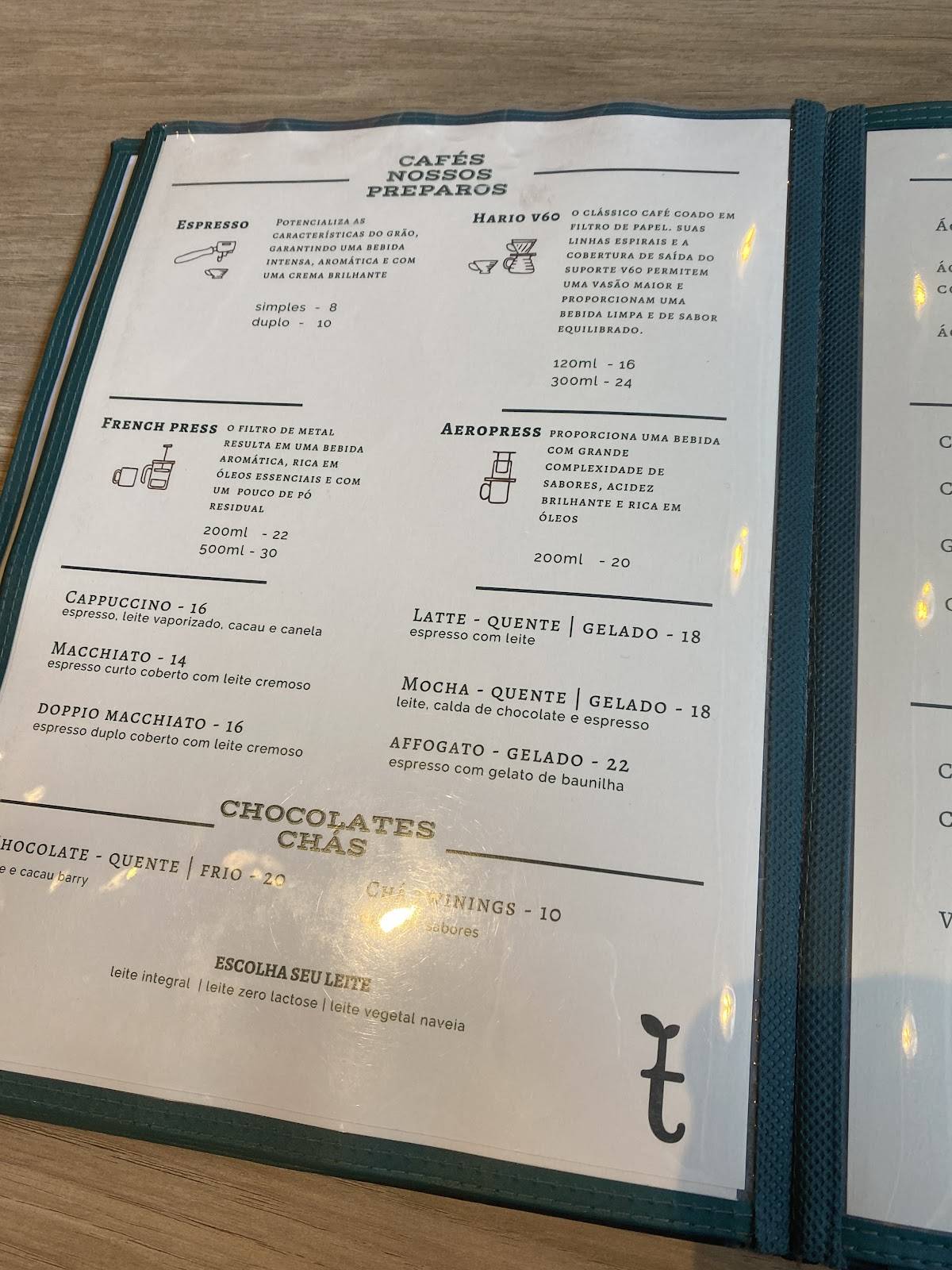 Cantê Cozinha cardápio