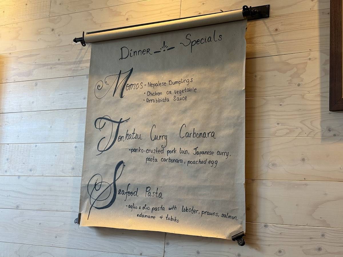 Menu de Carino Riserva