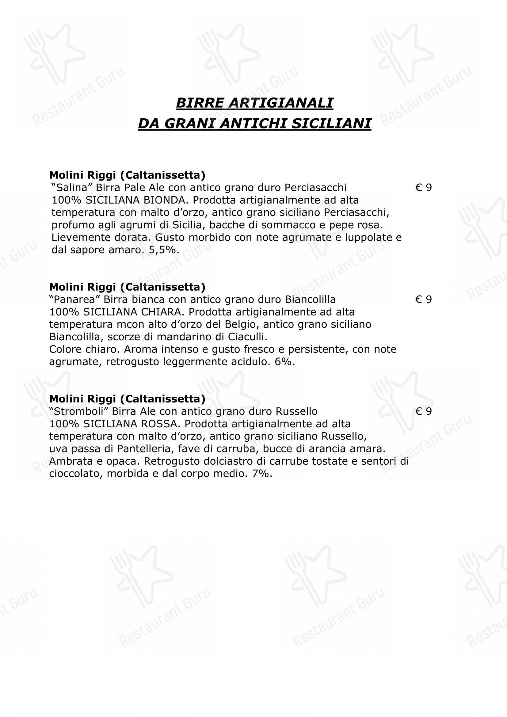 Casabrigandi - Ristorante Pesce - Centro Storico in Rimini - Menu bar