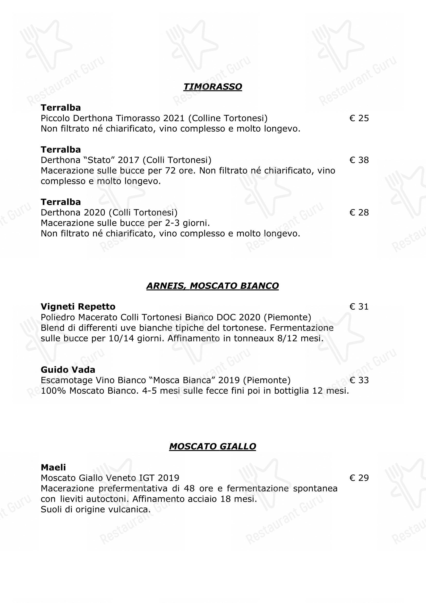 Menu bar per Casabrigandi - Ristorante Pesce - Centro Storico ristorante