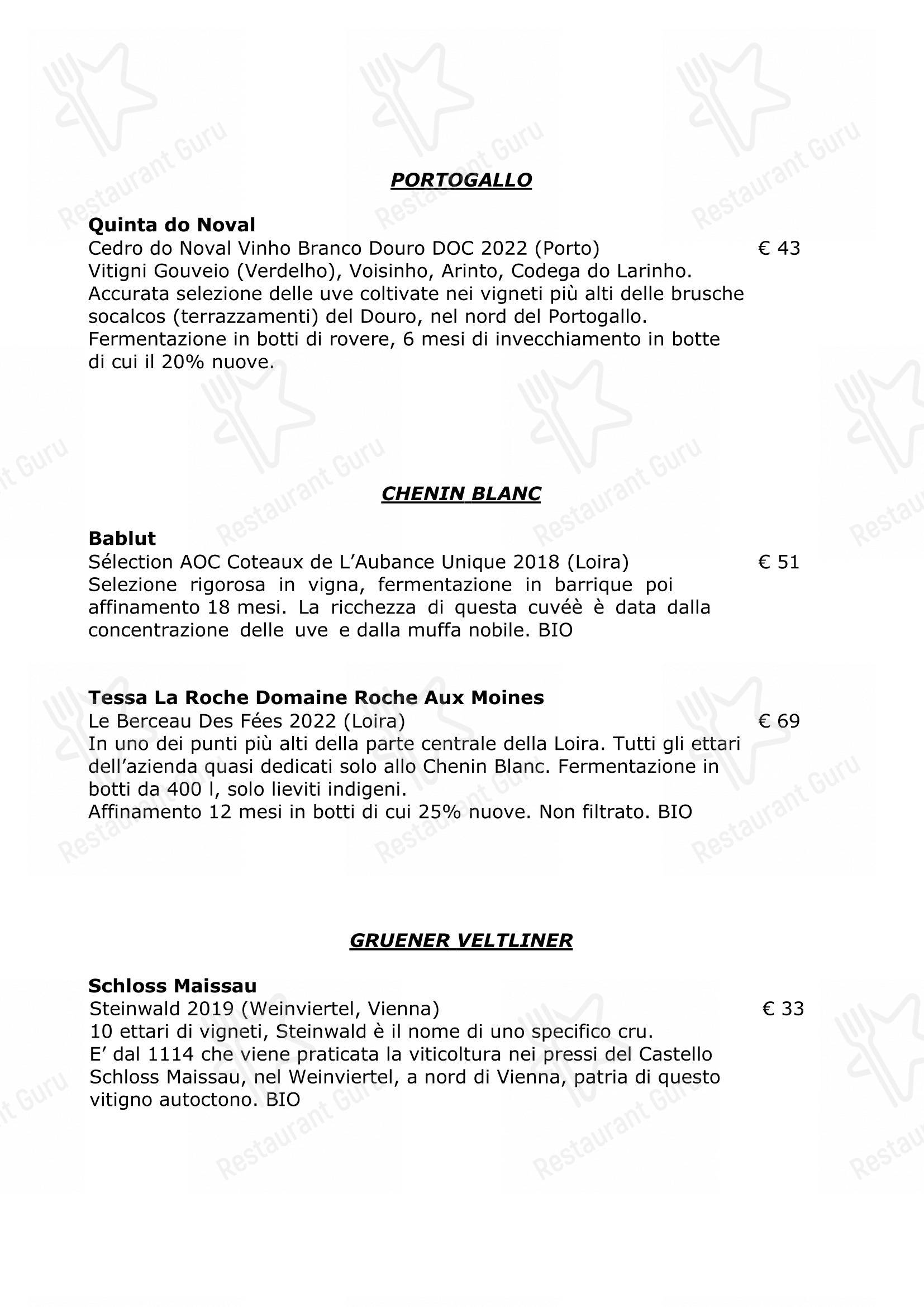 Menu bar per Casabrigandi - Ristorante Pesce - Centro Storico in Rimini