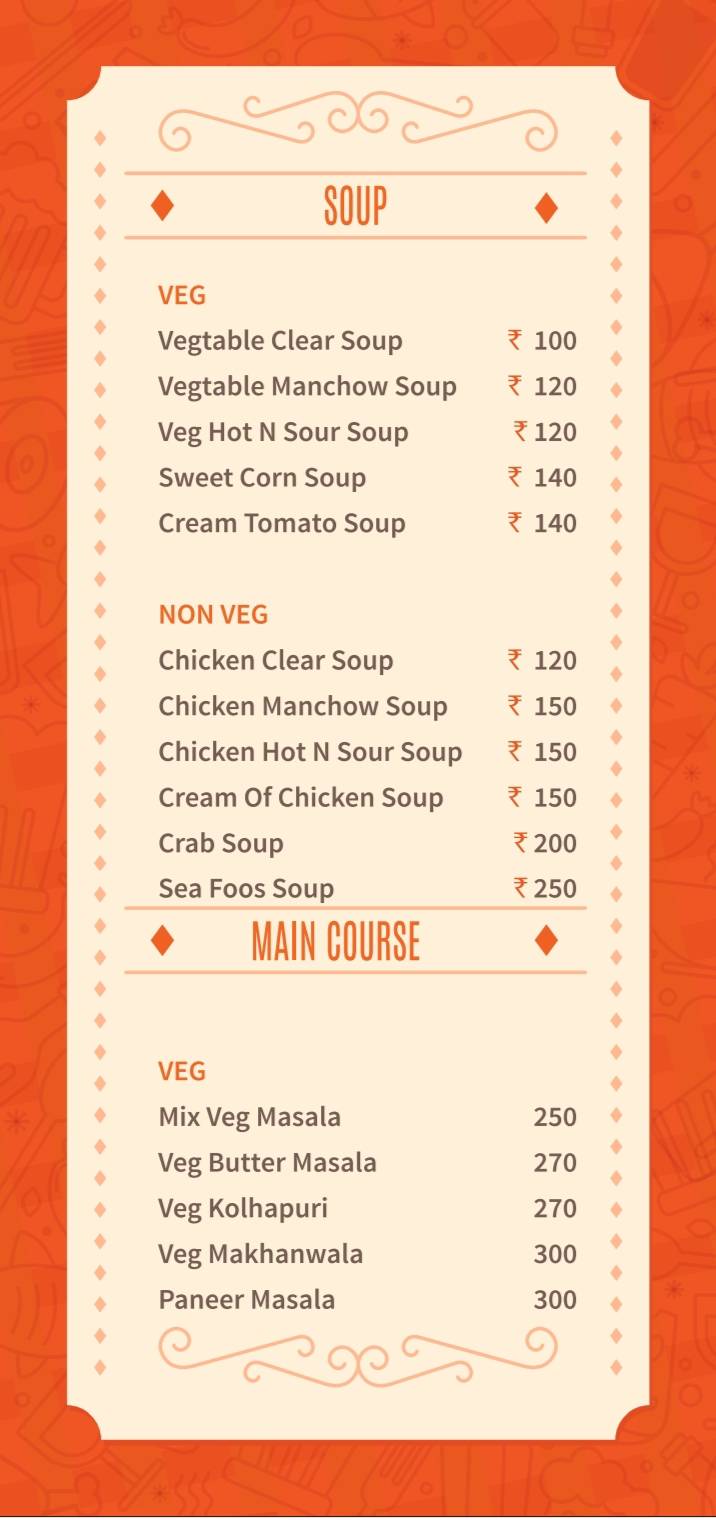 Casa Portuguesa Restaurante menu