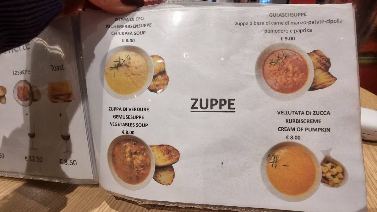 Menu di Casa del Caffè 