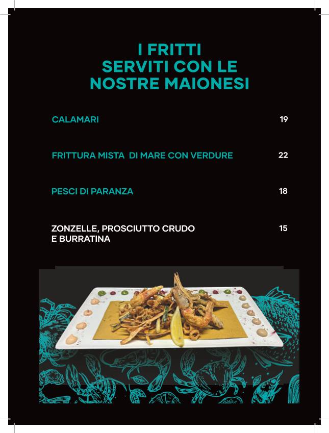 Menu di Ristorante Di Pesce 