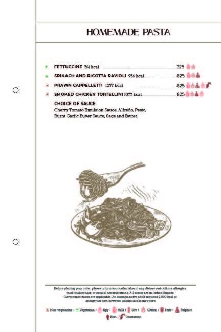 Corby's Restaurant menu